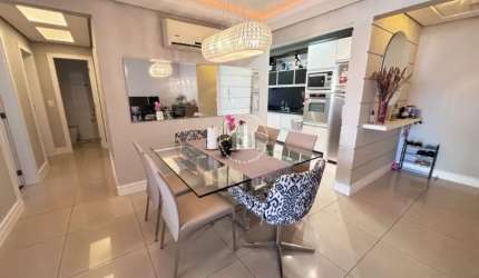 APTO COM 3 QUARTOS, SUITE, 1 VAGA, 123m² PRIVATIVOS NO KOBRASOL