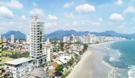 Em Construção | Excelente Cobertura a 50m do Mar com 3 Suítes, 2 Vagas de Garagem no Perequê em Porto Belo/SC - Imobiliária África