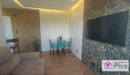 Apartamento com 2 dormitórios à venda, 52 m² por R$ 210.000,00 - Jardim Nova Leme - Leme/SP