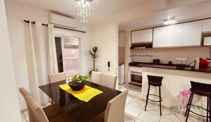 Apartamento com 3 dormitórios à venda, 55 m² por R$ 450.000,00 - Jardim do Bosque - Leme/SP