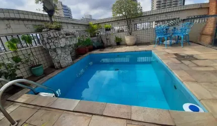 Cobertura à venda, 300 m² por R$ 1.350.000,00 - Pompéia - Santos/SP
