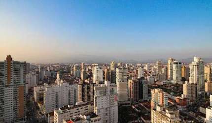 Cobertura com 4 dormitórios à venda, 278 m² por R$ 9.200.000,00 - Boqueirão - Santos/SP