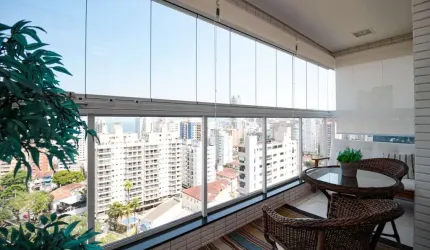 Apartamento com 1 dormitório à venda, 52 m² por R$ 899.000,00 - Embaré - Santos/SP