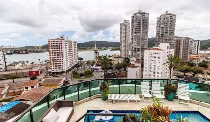 Cobertura à venda, 700 m² por R$ 3.500.000,00 - Ponta da Praia - Santos/SP