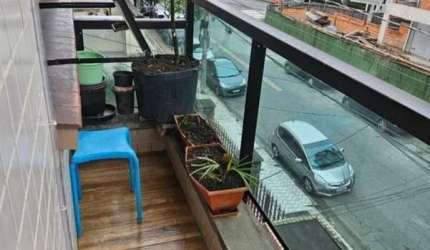 Apartamento à venda, 70 m² por R$ 440.000,00 - Embaré - Santos/SP