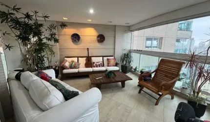 Apartamento com 4 dormitórios à venda, 204 m² por R$ 3.690.000,00 - Boqueirão - Santos/SP