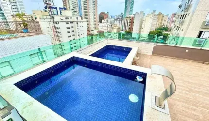 Cobertura com 3 dormitórios à venda, 261 m² por R$ 1.900.000,00 - Aparecida - Santos/SP