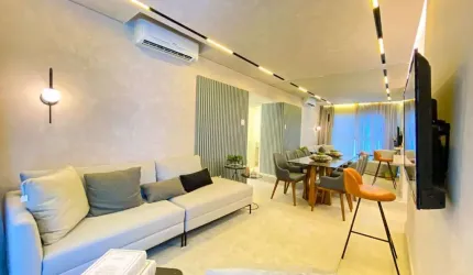 Apartamento à venda, 82 m² por R$ 870.000,00 - Aparecida - Santos/SP