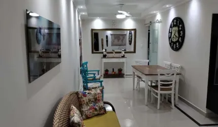 Apartamento com 3 dormitórios à venda, 112 m² por R$ 899.000,00 - Gonzaga - Santos/SP