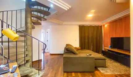 Cobertura com 3 dormitórios à venda, 146 m² por R$ 750.000,00 - Vila Matias - Santos/SP