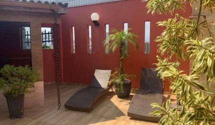 Cobertura com 3 dormitórios à venda, 260 m² por R$ 1.750.000,00 - Boqueirão - Santos/SP
