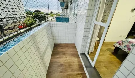 Apartamento com 1 dormitório à venda, 43 m² por R$ 438.000,00 - Gonzaga - Santos/SP