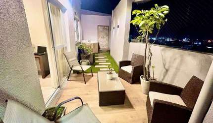 Cobertura à venda, 158 m² por R$ 960.000,00 - Encruzilhada - Santos/SP