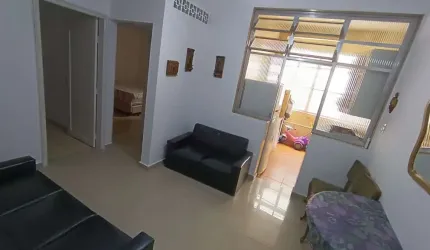 Apartamento com 2 dormitórios à venda, 47 m² por R$ 390.000,00 - Boqueirão - Santos/SP