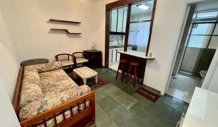 Apartamento com 1 dormitório à venda, 70 m² por R$ 460.000,00 - Gonzaga - Santos/SP