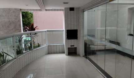 Apartamento com 3 dormitórios à venda, 80 m² por R$ 770.000,00 - Pompéia - Santos/SP