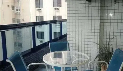 Apartamento com 3 dormitórios à venda, 160 m² por R$ 1.350.000 - Ponta da Praia - Santos/SP