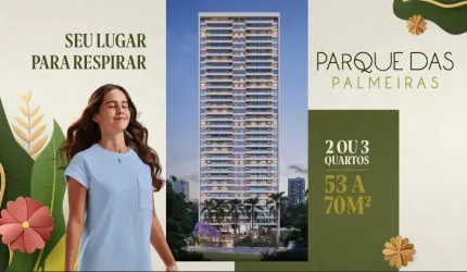 Refúgio Urbano com a Natureza na Janela – Apartamento no Parque das Palmeiras