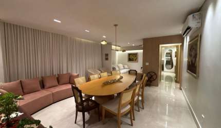 Apartamento Decorado e Mobiliado pela Arquiteta Mariela Romano no Setor Marista - 115m² Hall Privativo