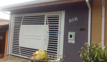 Casa à venda, 3 quartos, 1 suíte, 1 vaga, Jardim Juscelino Kubitschek - Indaiatuba/SP