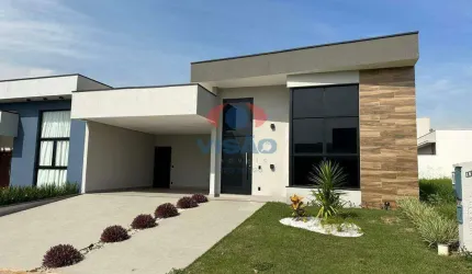 Casa em condomínio à venda, 3 quartos, 3 suítes, 4 vagas, Jardim Residencial Dona Lucilla - Indaiatuba/SP