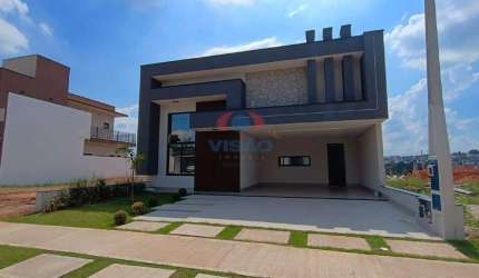 Linda Casa com 3 Suítes, 4 banheiros, jacuzzi no Condomínio Park Gran Reserve em Indaiatuba SP