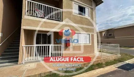 Apartamento para locação com 2 dormitórios e 1 vaga em Condomínio The Palms Residencial, Indaiatuba/SP.