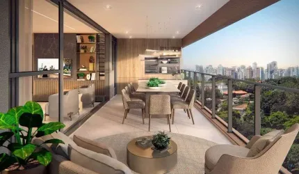 Campo Belo 4 dorms 2 suites -Varanda Gourmet