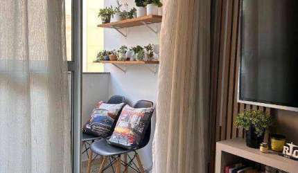 Apartamento Mobiliado com 2 dormitórios à venda, 55 m² por R$ 288.000 - Coloninha - Araranguá/SC