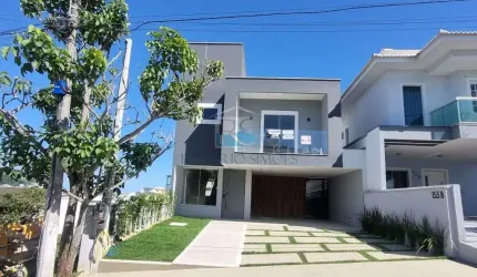 Excelente casa com tres quartos, sendo dois suites, acabamento em alto padrao e espaco gourmet com piscina -  Condominio Vale dos Cristais 4
