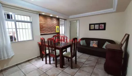 Vende 2 dormitorios na Pompéia, Santos - 1 vaga