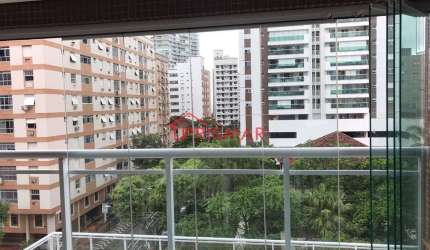 Vende apartamento 3 dormitorios suite 1 vaga Pompeia, Santos