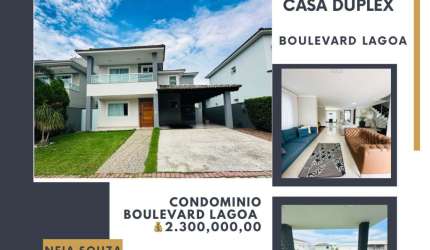 Casa Duplex no Boulevard Lagoa