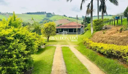 CHÁCARA EM TOLEDO MG À VENDA 15.385M² RIO LAGO PISCINA 4 DORM.