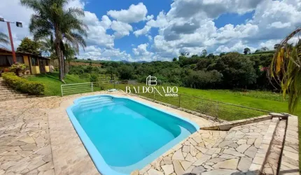 CHÁCARA EM TOLEDO MG À VENDA 15.000M² CACHOEIRA RIO 4 QUARTOS