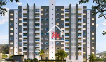 MALTA 50 - HILL CONSTRUTORA - Apartamento com 2 dormitórios à venda, 66 m² por R$ 407.868 - Velha - Blumenau/SC