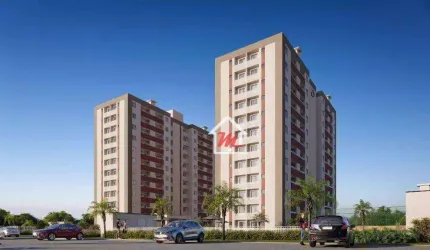 ROGGA - BAÍA AZUL BEACH CLUB, Apartamento com 2 dormitórios à venda, 51 m² por R$ 413.016 - Centro - Penha/SC