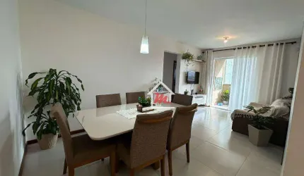 Apartamento com 3 dormitórios à venda, 80 m² por R$ 470.000,00 - Água Verde - Blumenau/SC
