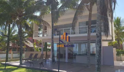 Linda casa em condomínio, Pé na areia -  com 4 suítes à venda, 324 m² por R$ 6.500.000 - Santa Cruz - Ubatuba/SP