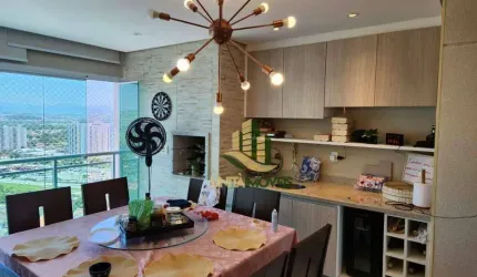 Lindo Apartamento com 4 dormitórios à venda, 190 m² por R$ 2.180.000 - Jardim Aquarius - São José dos Campos/SP