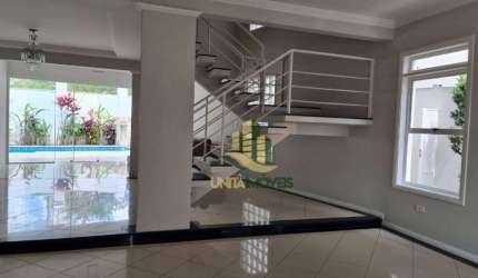 Sobrado com 4 dormitórios para alugar, 285 m² por R$ 14.959,00/mês - Jardim Aquarius - São José dos Campos/SP