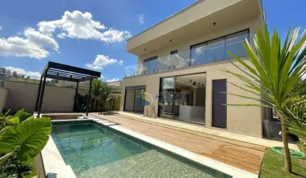 CASA TÉRREA NOVA à VENDA com 4 Suítes, Piscina e Área Gourmet Integrada no INTERIOR em CONDOMÍNIO FECHADO tipo CLUBE no VALE DAS ÁGUAS em BRAGANÇA