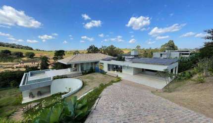 CASA NOVA à VENDA no CONDOMÍNIO FAZENDA DONA CAROLINA com vista permanente para Área de Preservação em Rua sem Saída entre BRAGANÇA PTA e ITATIBA!