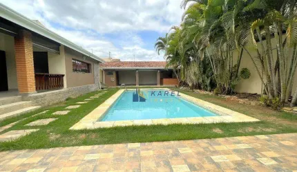 BELÍSSIMA CASA TÉRREA à VENDA no JARDIM EUROPA em BRAGANÇA PAULISTA com 3 DORMITÓRIOS, QUINTAL GRAMADO e PISCINA , EDÍCULA
