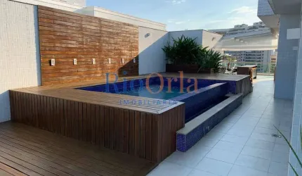 Mônaco, VISTÃO MAR, Cobertura reformadíssima, 575m², 3 stes, 4 vagas+ box.