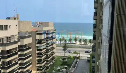 Barrabella, 1 qto, VISTA MAR, Av. Lúcio Costa! REFORMADO!