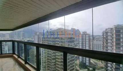 4 Quartos no Acquabella Vista Mar e Estrutura de Resort na Barra da Tijuca.