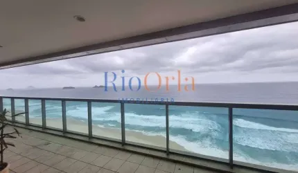Costa del Sol, frontal, apt 4 quartos com infraestrutura na Orla da praia.