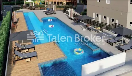 Seu AP 2 Dorms. com Suíte e Varanda no Condomínio Club. Pagamento facilitado
