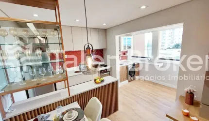 Ap Novinho 2 Dorms c  Suíte e Varanda na Vila Industrial. Condomínio Clube. Entrada parcelada